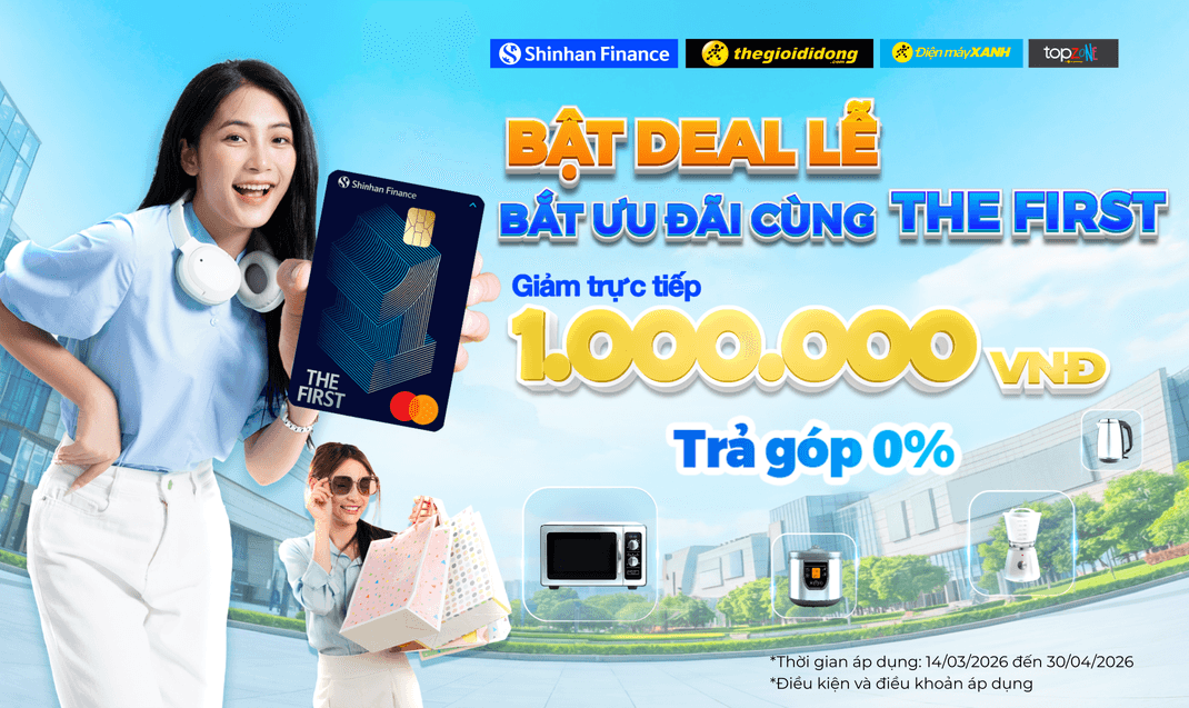 Bật deal lễ, bắt ưu đãi cùng THE FIRST