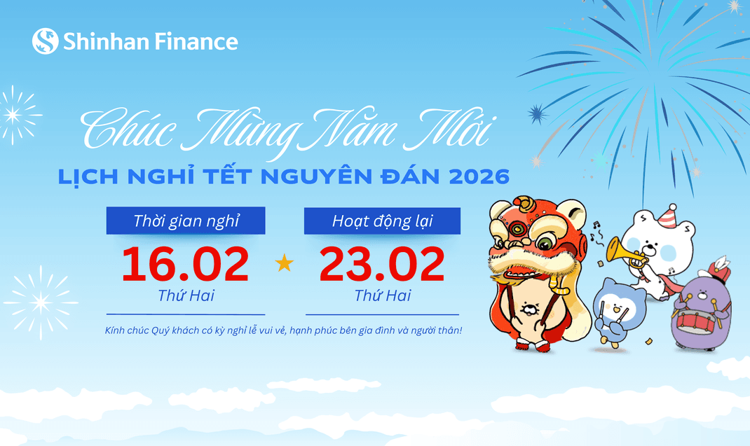 THÔNG BÁO NGHỈ TẾT NGUYÊN ĐÁN 2026