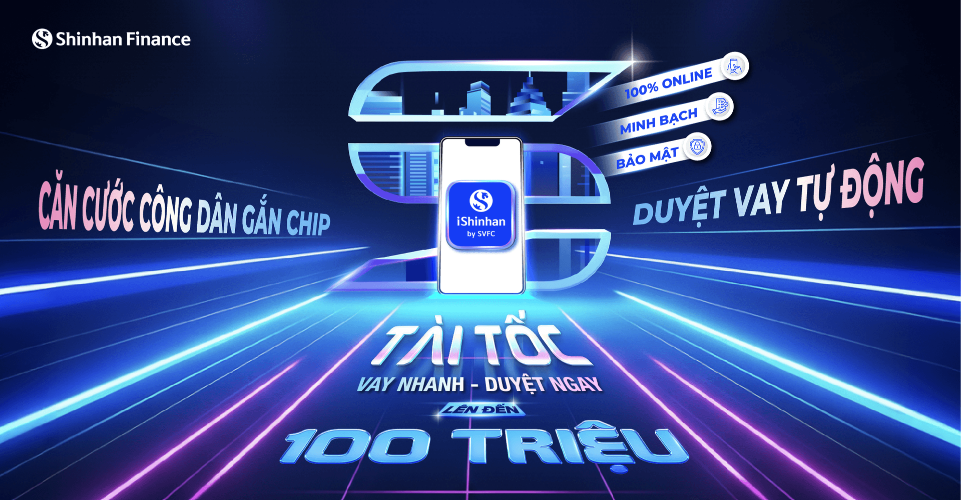 Shinhan Finance ra mắt “Tài Tốc” – Giải pháp vay online siêu nhanh hoàn toàn tự động.