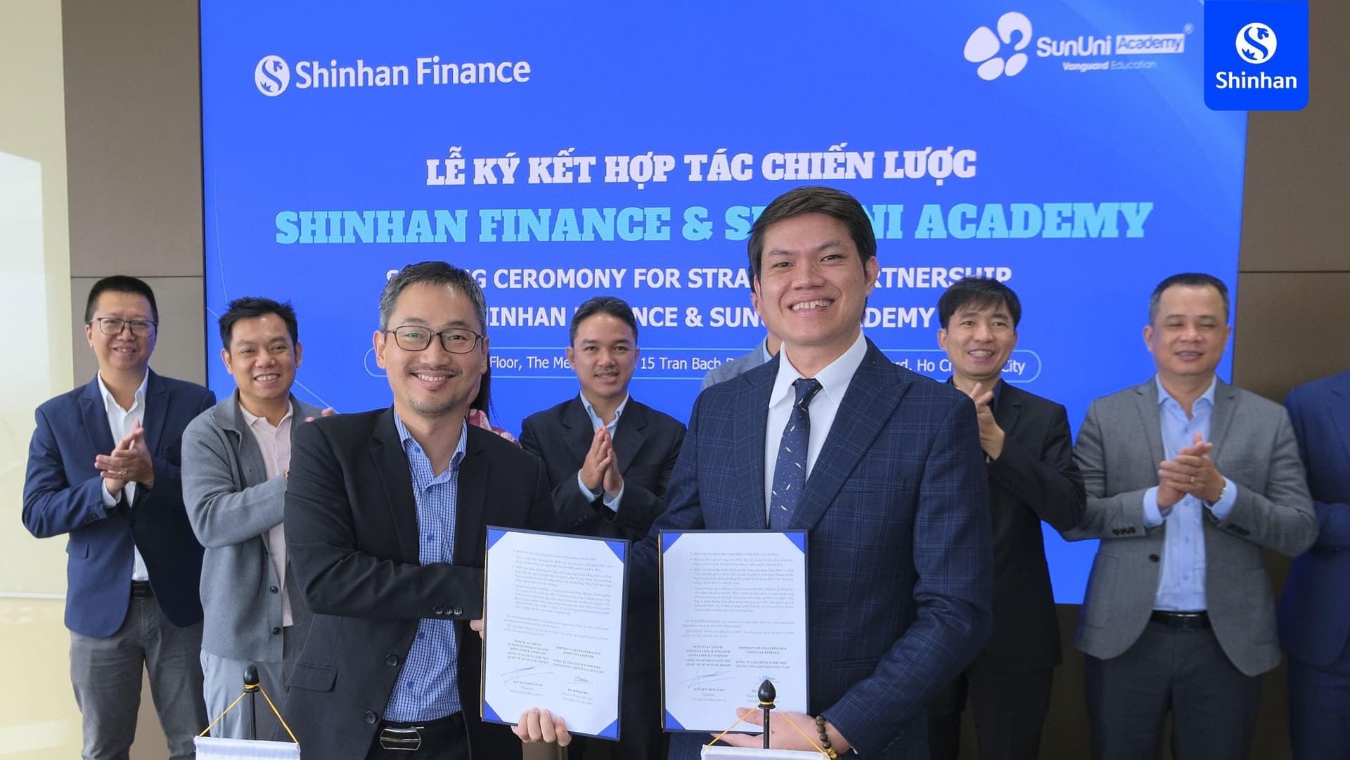 Bắt tay SunUni, Shinhan Finance bước vào hành trình hỗ trợ người Việt học tiếng Anh dễ dàng hơn