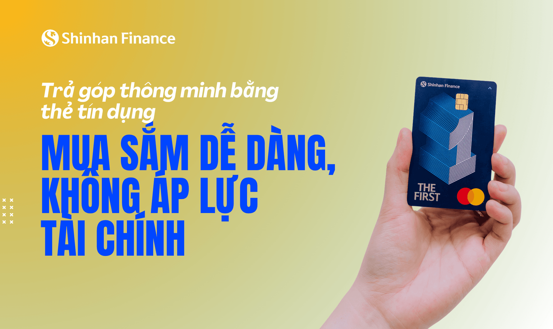 Trả góp thông minh bằng thẻ tín dụng: Mua sắm dễ dàng, không áp lực tài chính