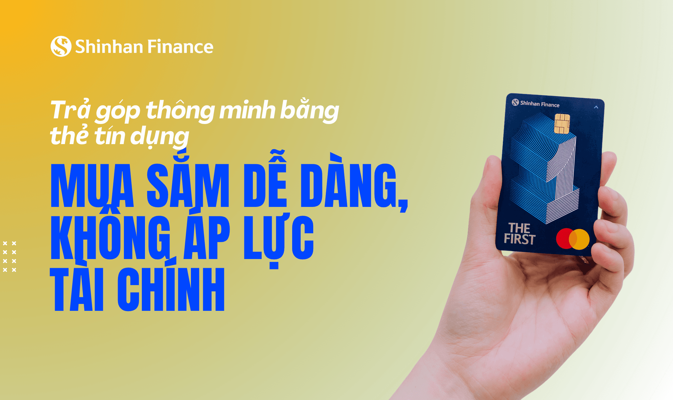 Trả góp thông minh bằng thẻ tín dụng: Mua sắm dễ dàng, không áp lực tài chính