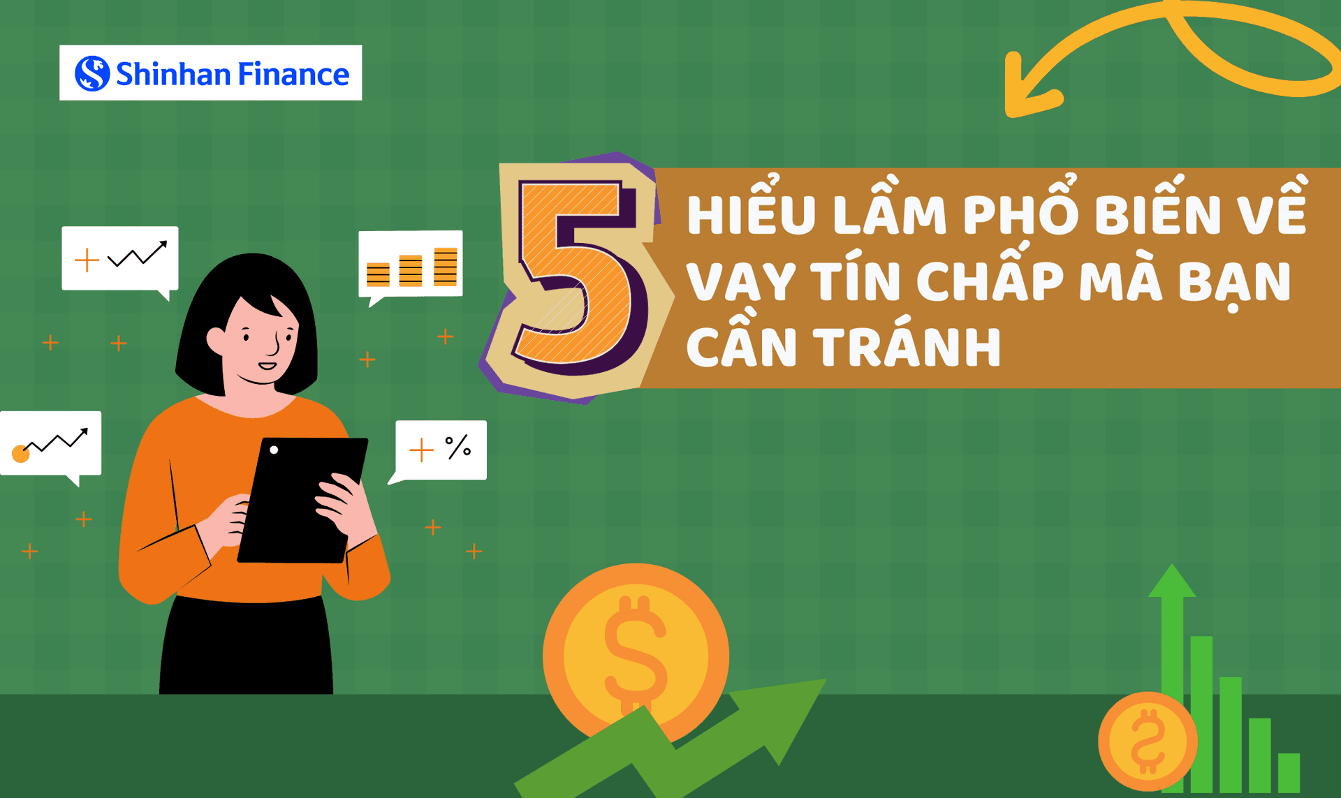 5 Hiểu Lầm Phổ Biến Về Vay Tín Chấp Mà Bạn Cần Tránh