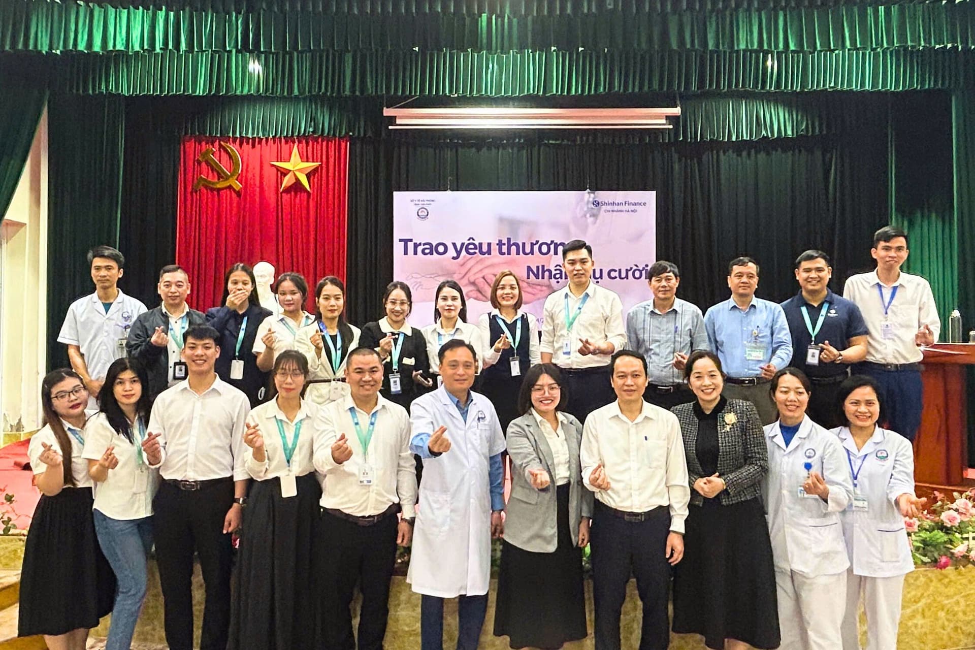 Shinhan Finance góp sức vì một cộng đồng khoẻ mạnh tại Bệnh viện Phổi Hải Phòng