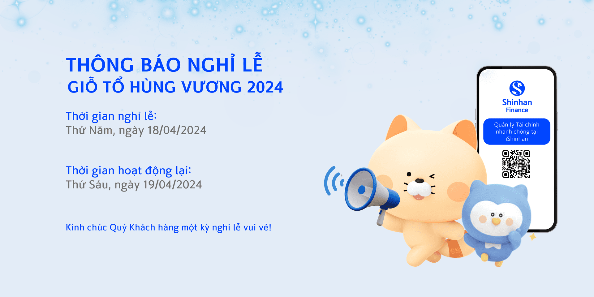 Thông Báo Nghỉ Giỗ Tổ Hùng Vương – 18.04.2024