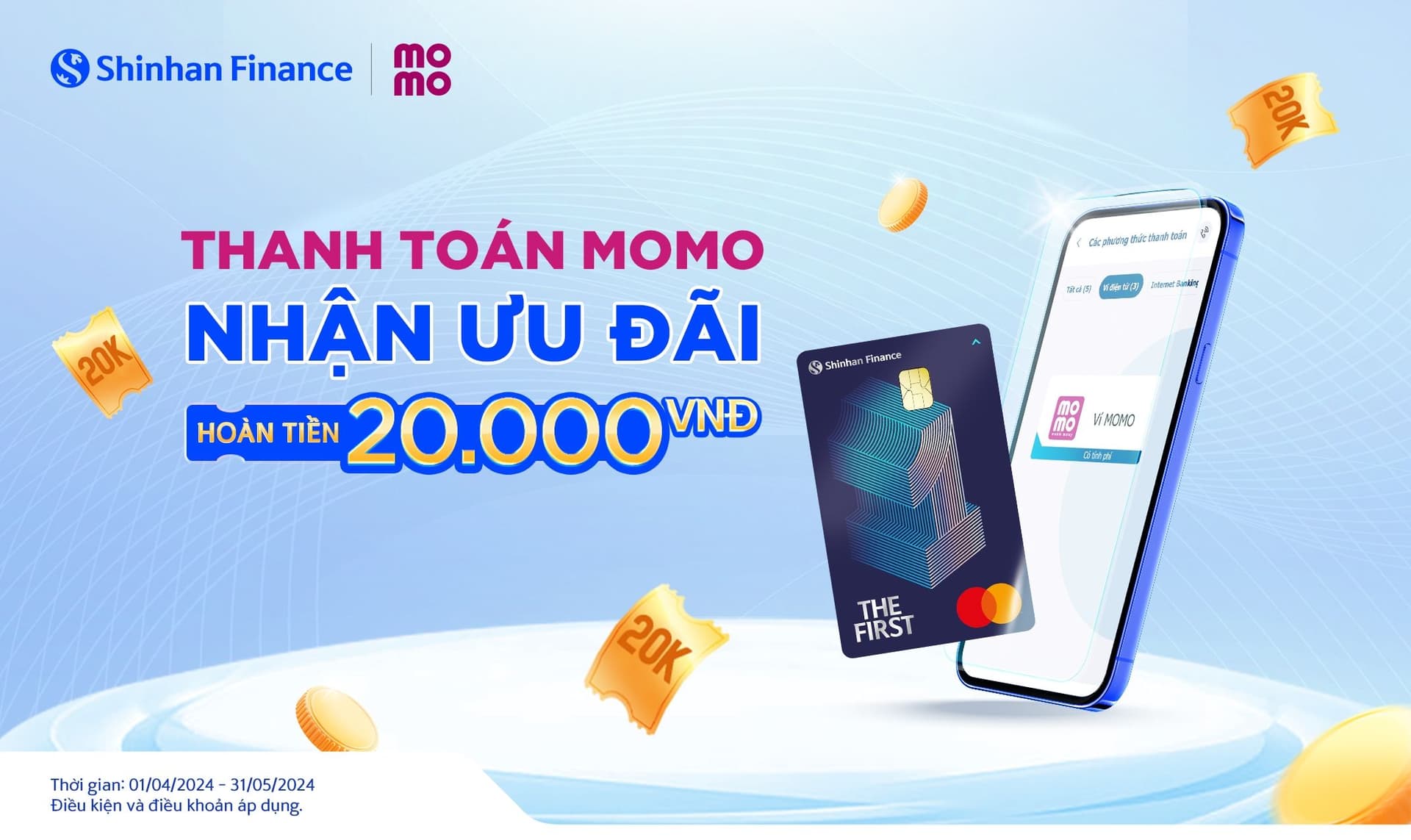 THANH TOÁN MOMO – NHẬN ƯU ĐÃI 20.000 VNĐ