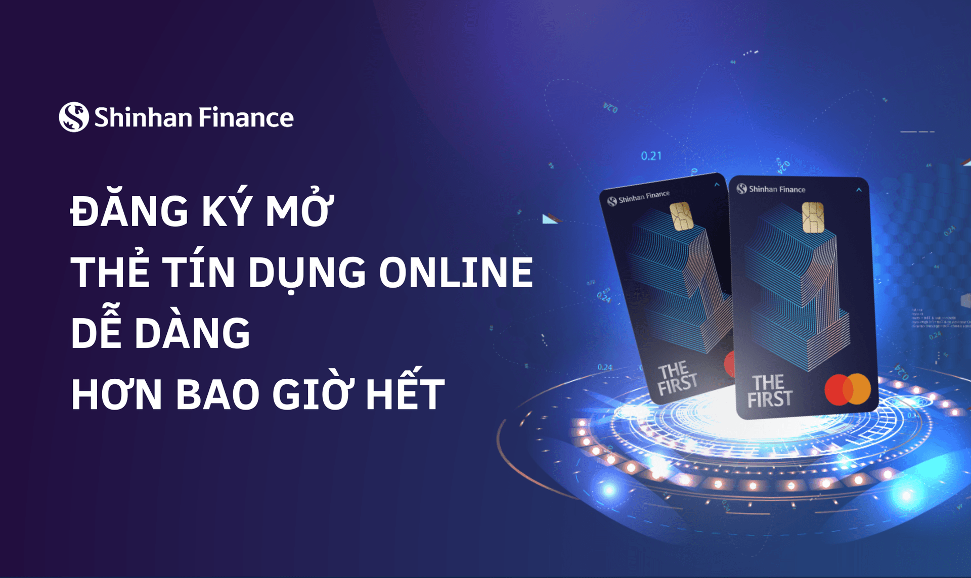 ĐĂNG KÝ MỞ THẺ TÍN DỤNG ONLINE DỄ DÀNG HƠN BAO GIỜ HẾT