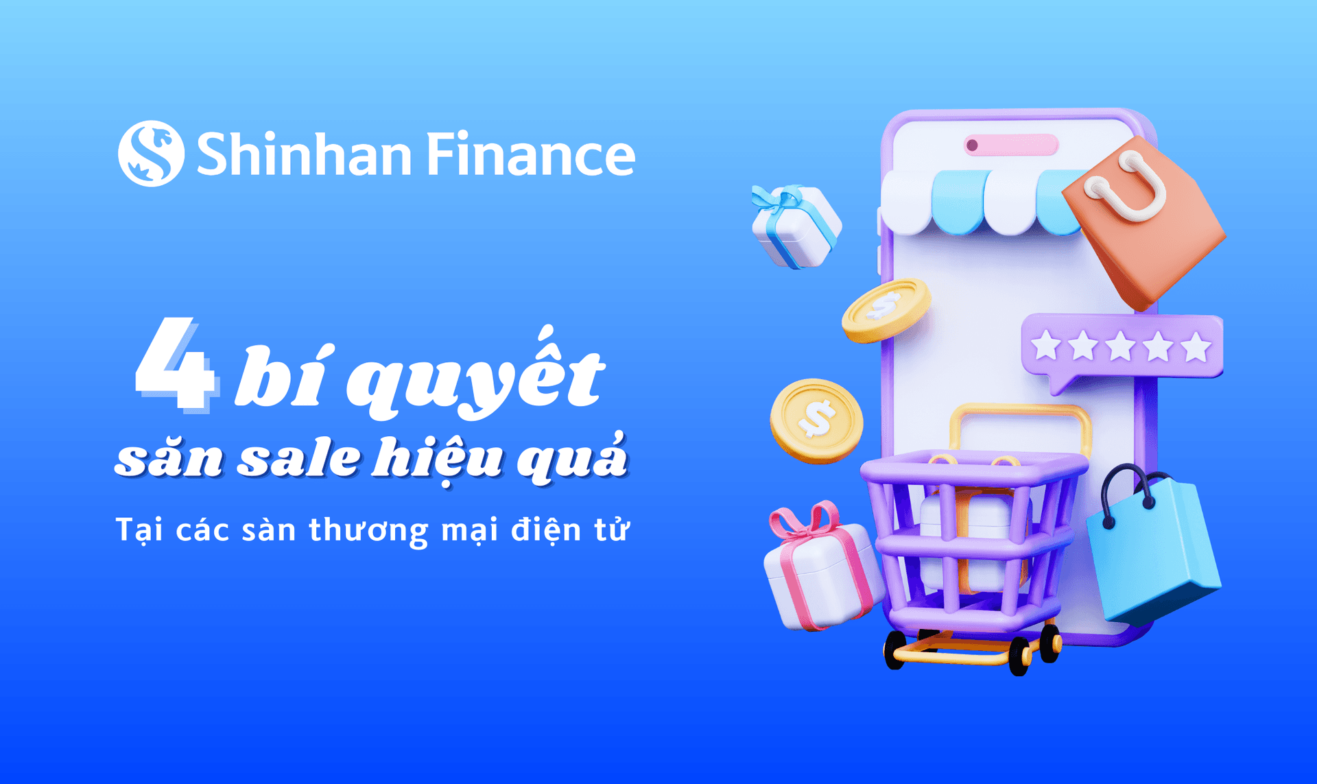 4 bí quyết giúp săn sale tại các sàn thương mại điện tử hiệu quả