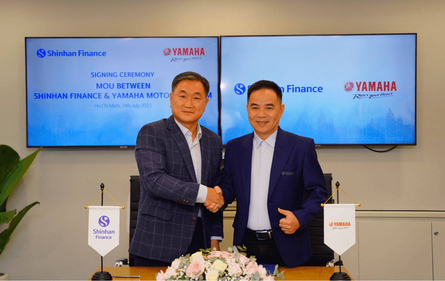 Shinhan Finance và Yamaha Motor Việt Nam ký kết hợp tác triển khai sản phẩm vay tiêu dùng trả góp tại 417 cửa hàng, đại lý Yamaha trên toàn quốc