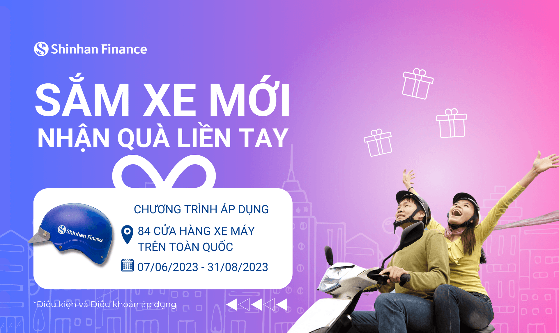 Sắm xe ngay, nhận quà liền tay