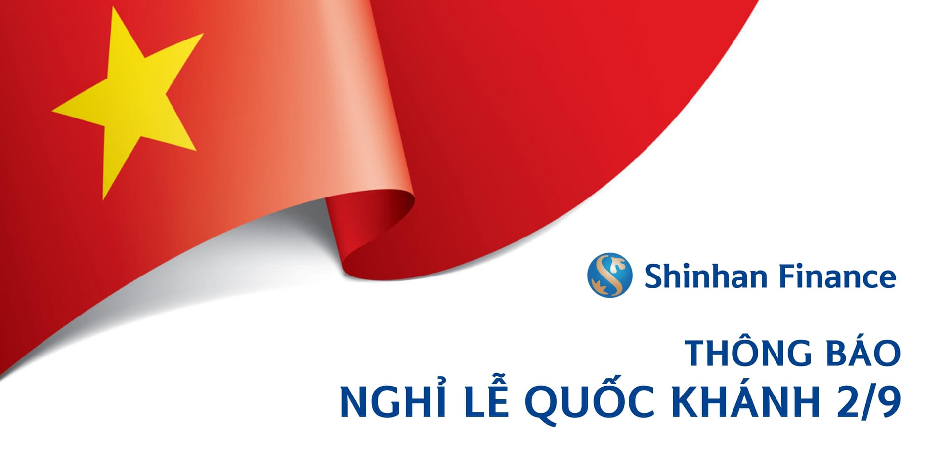 THÔNG BÁO NGHỈ LỄ  QUỐC KHÁNH VIỆT NAM 02.09