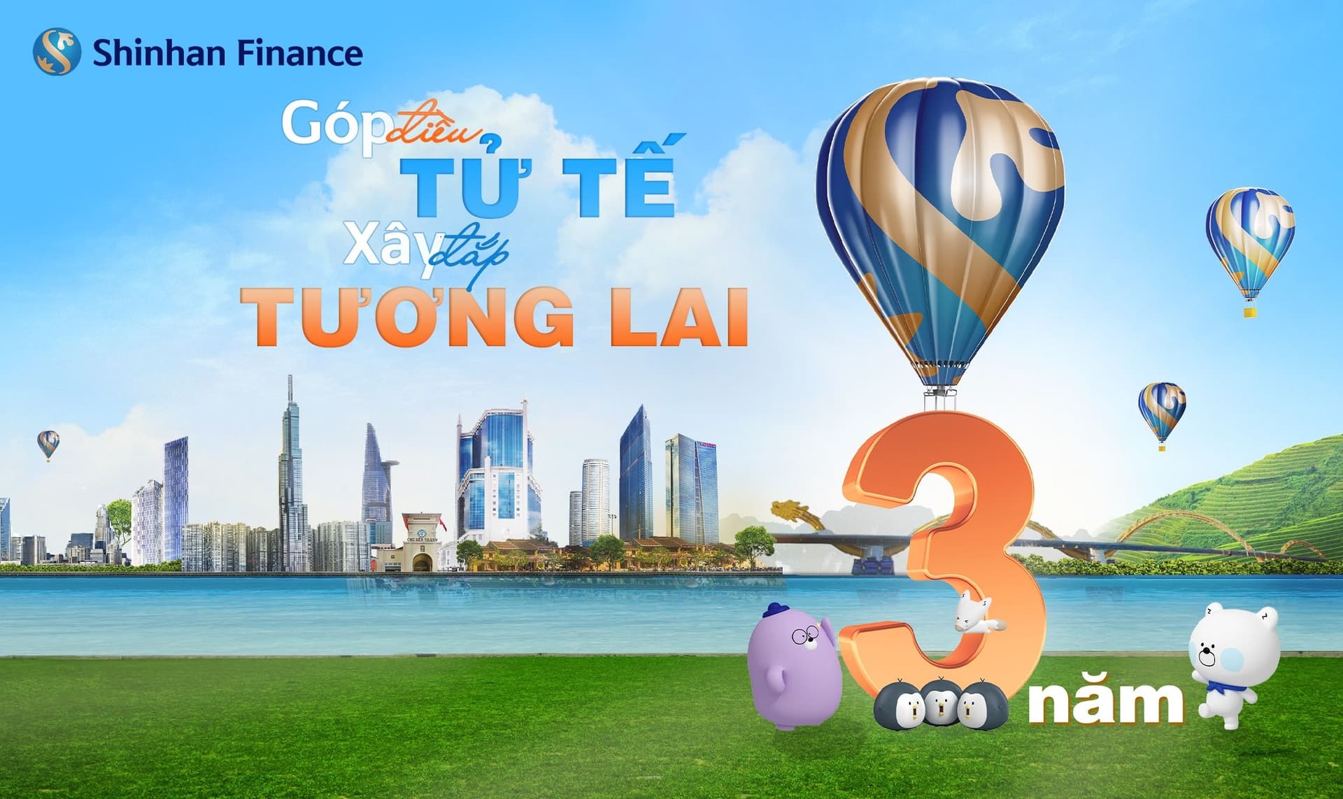 Hành trình 3 năm góp điều tử tế, xây đắp tương lai