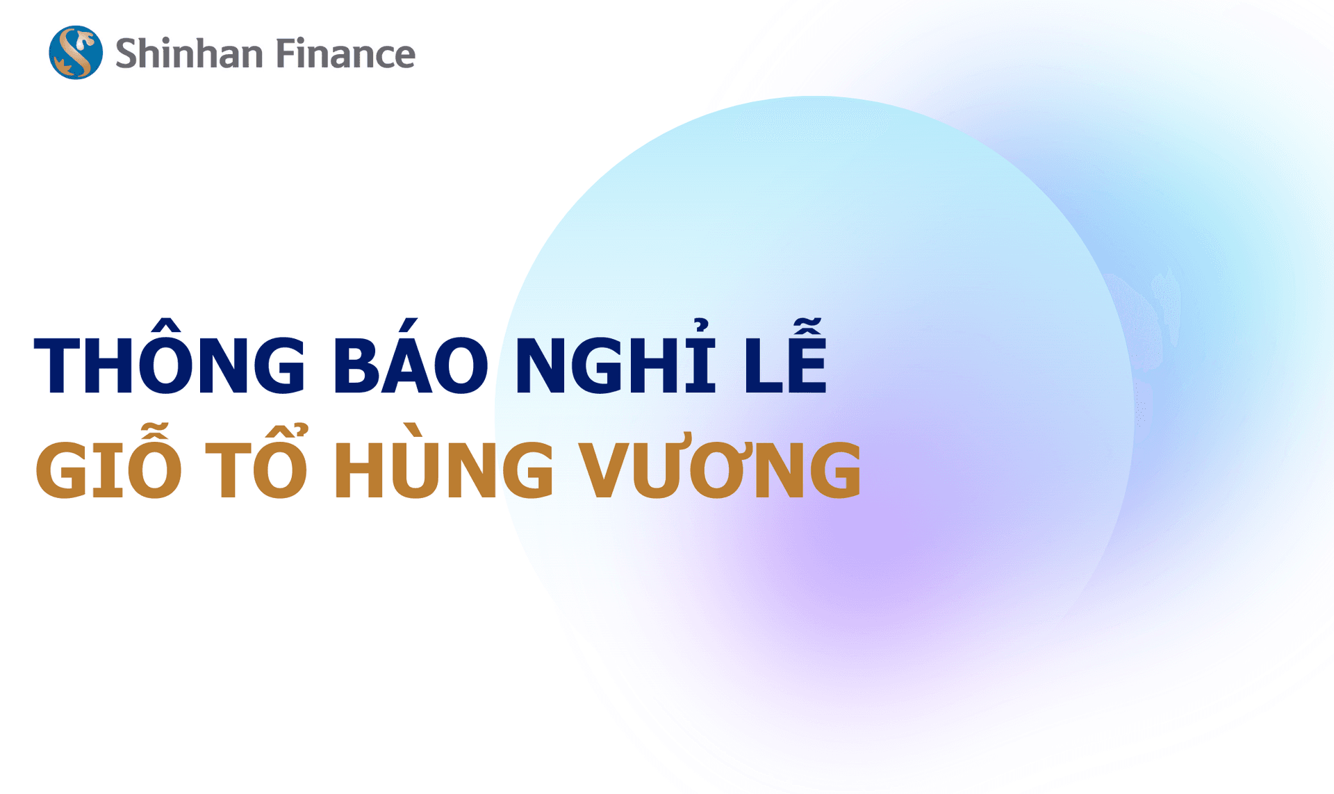 Thông báo nghỉ lễ Giỗ Tổ Hùng Vương