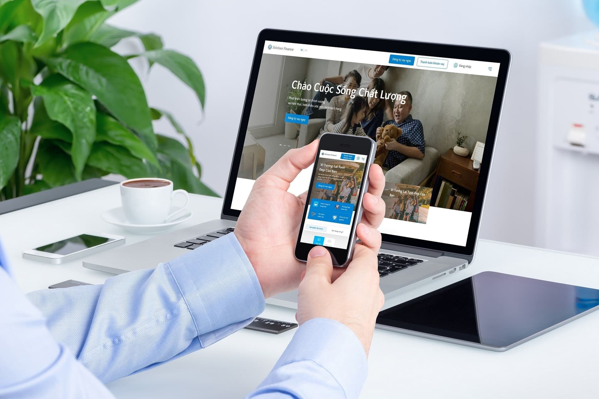 Shinhan Finance Giới Thiệu Giao Diện Website Mới