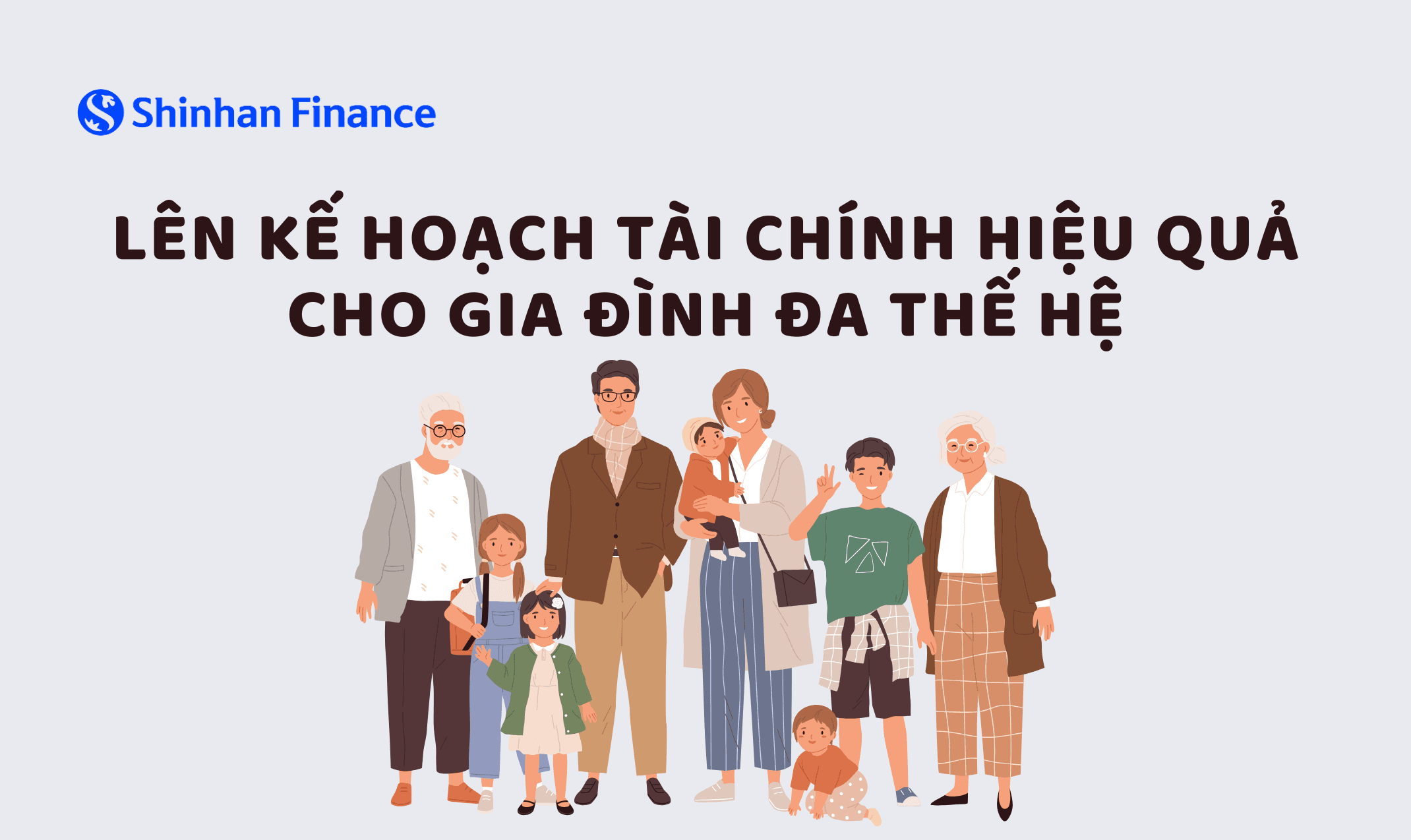 Lên kế hoạch tài chính hiệu quả cho gia đình đa thế hệ