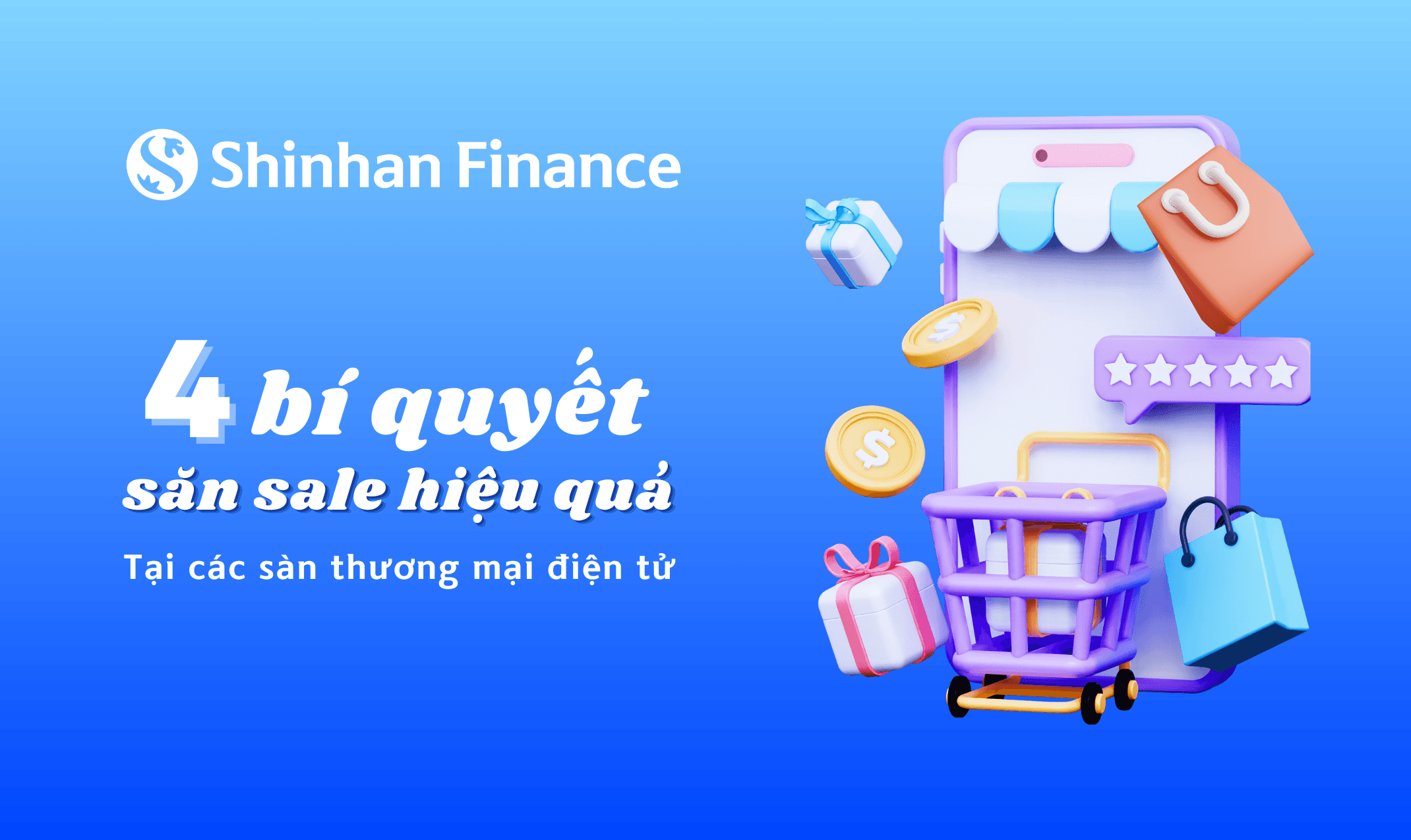 4 bí quyết giúp săn sale tại các sàn thương mại điện tử hiệu quả