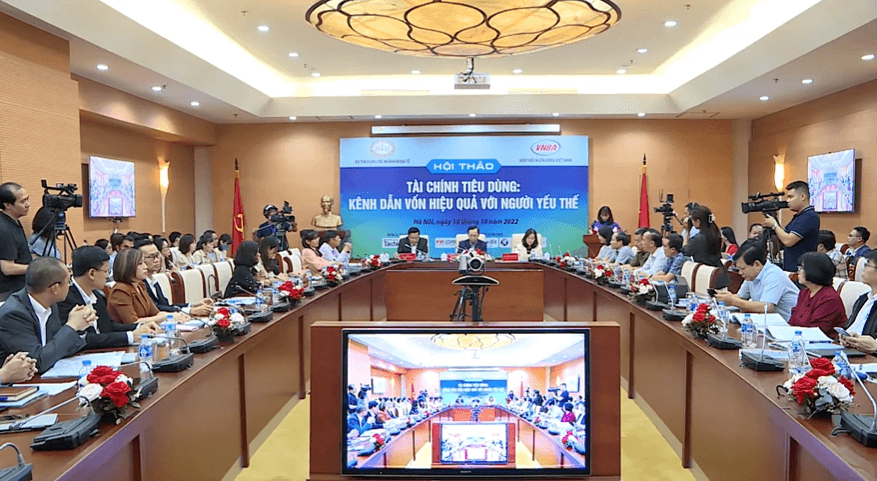 Shinhan Finance đồng hành cùng VNBA tổ chức Hội thảo "Tài chính tiêu dùng: Kênh dẫn vốn hiệu quả với người yếu thế"